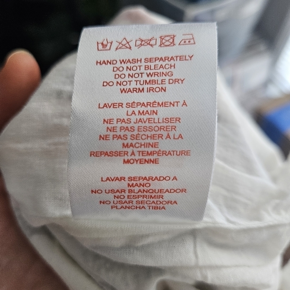 Anthropology Red Carter Everly Stripped Ruffle Hem Jumpsuit size XS - Picture 13 of 13